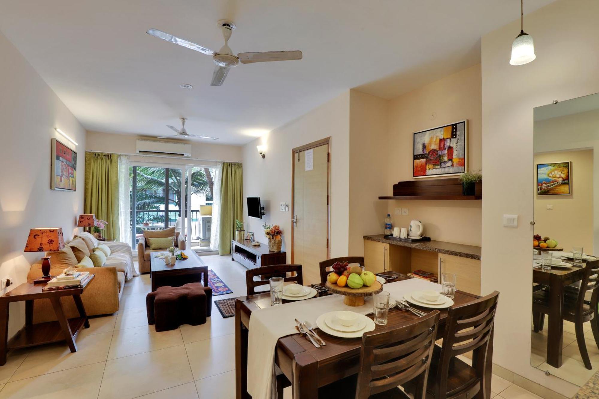 Veera Strand Park Serviced Apartments Near 卡兰古特 外观 照片